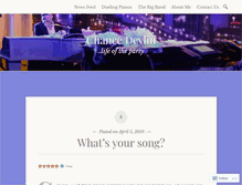 Tablet Screenshot of chancedevlin.com